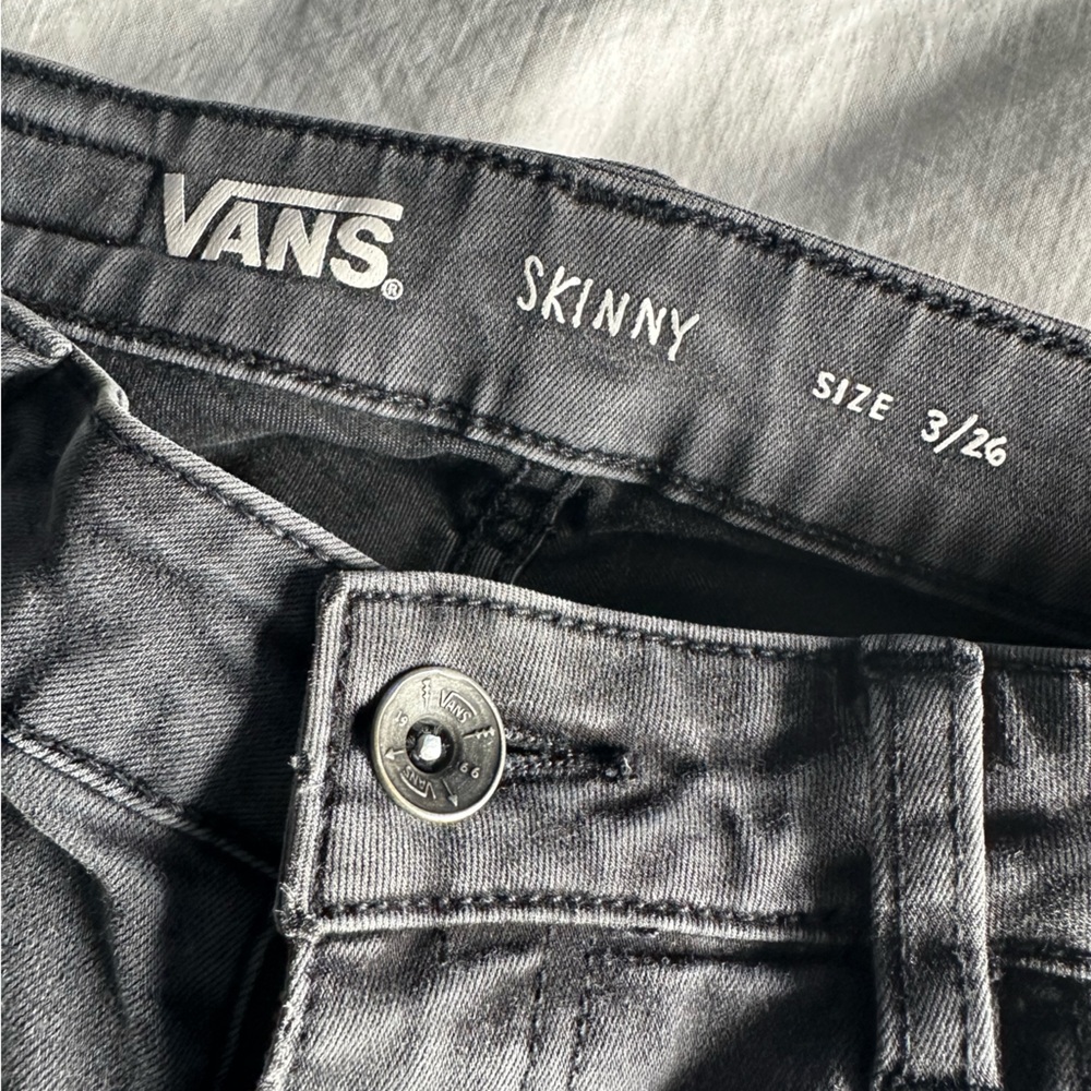 Vans Black Junior 3 Stretch Skinny Jean